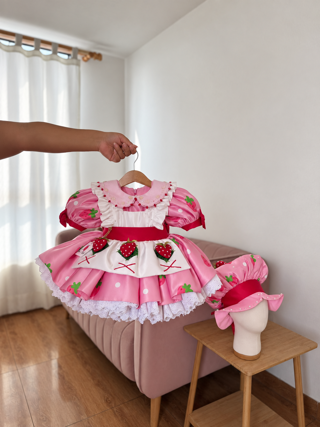 Pink Strawberry Shortcake Dress