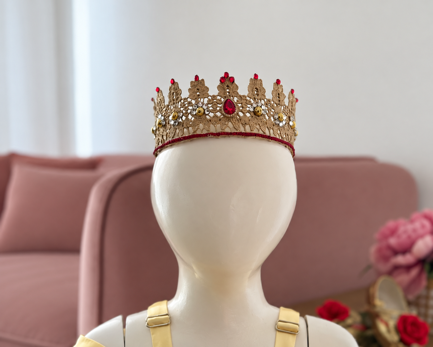 Corona Vintage roja