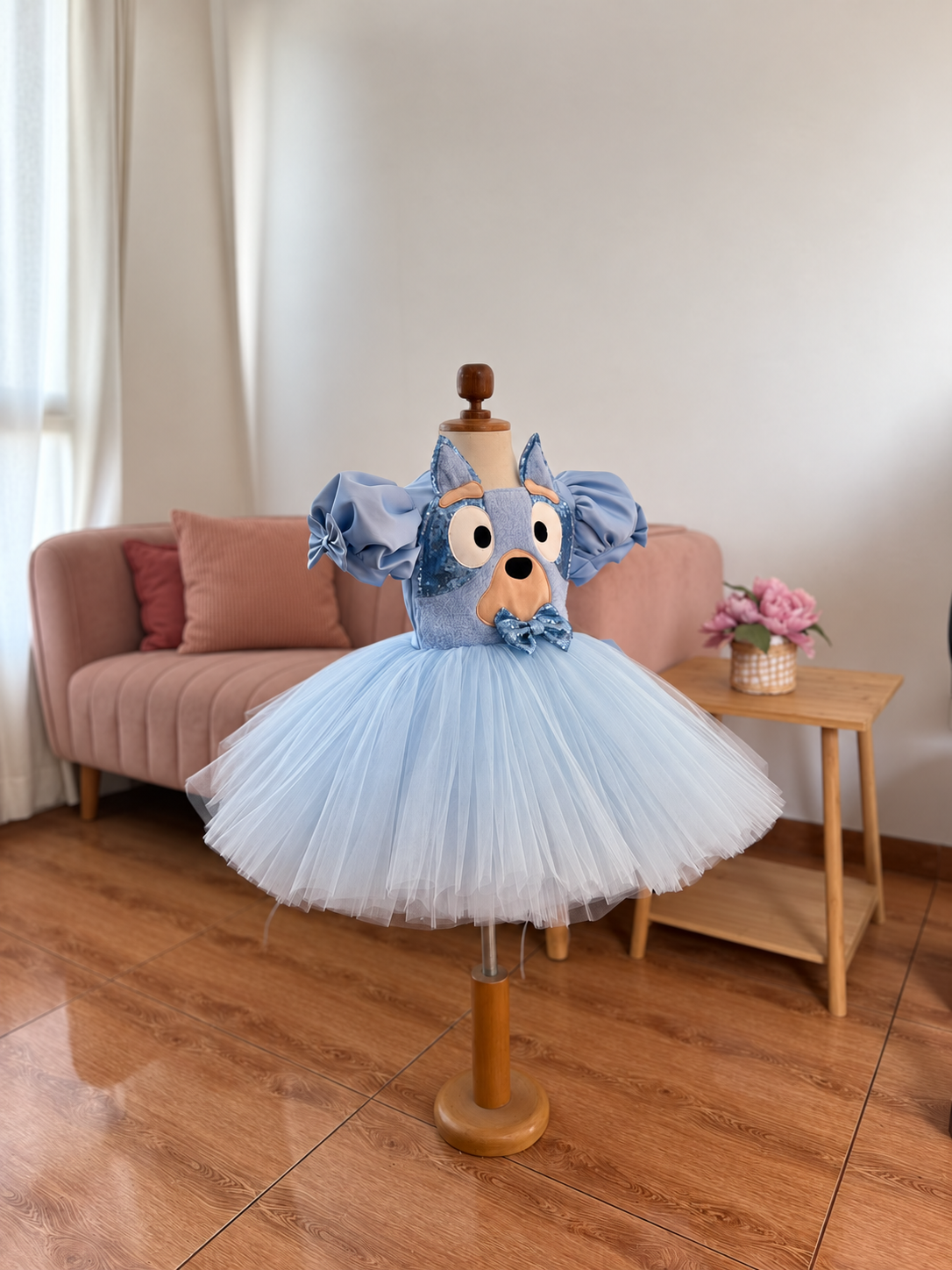 Vestido bluey luxury