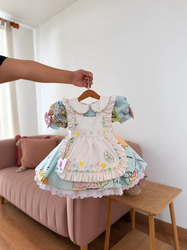 Vestido vuelta al mundo