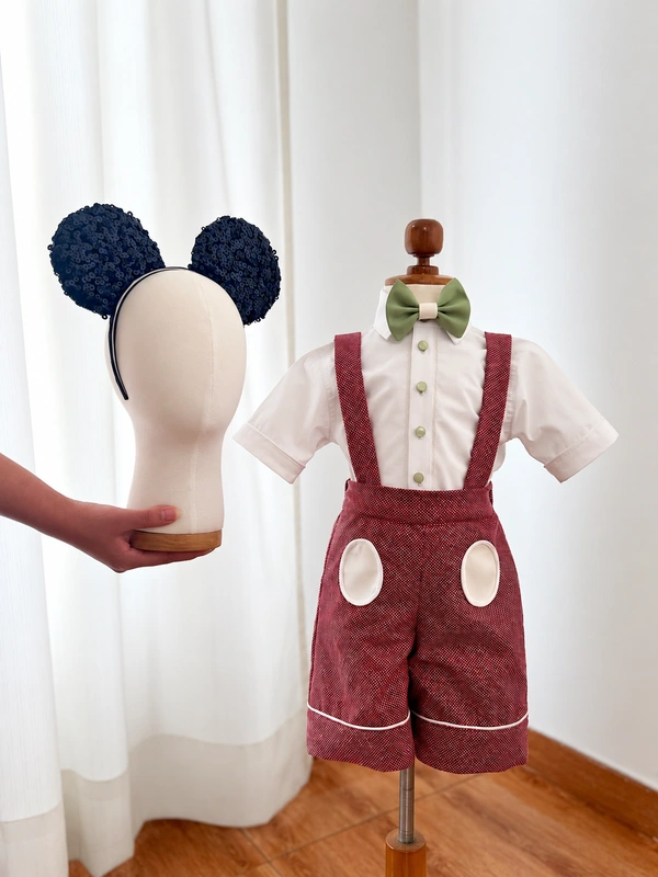 Traje micky niño
