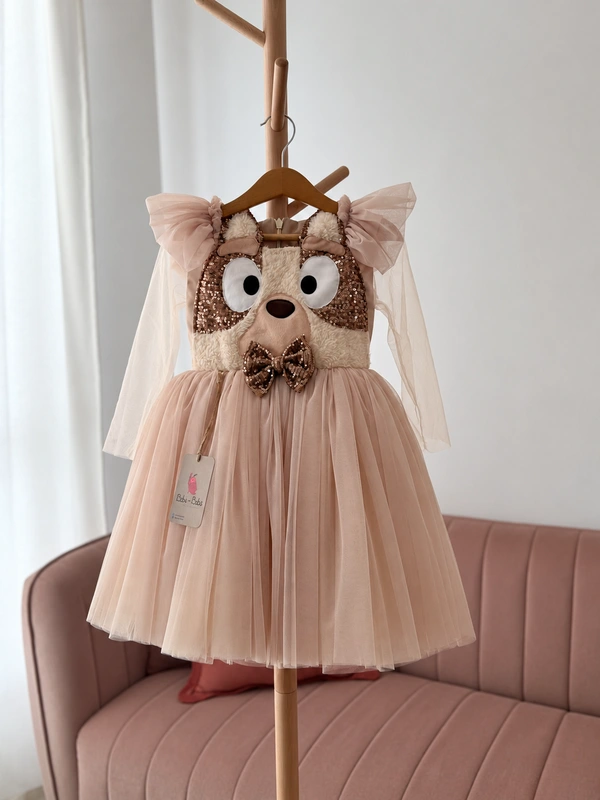 Vestido bingo manga larga